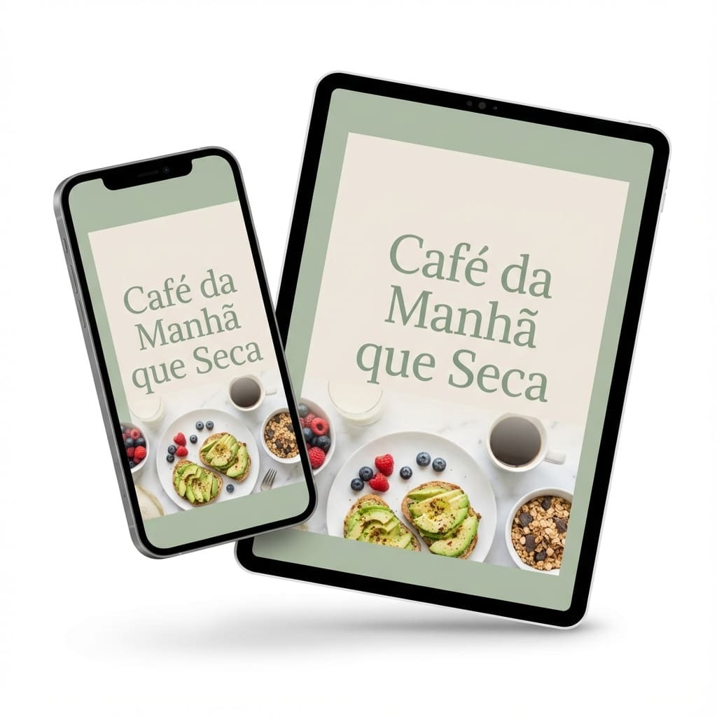 Guia Café da Manhã que Seca no celular e tablet